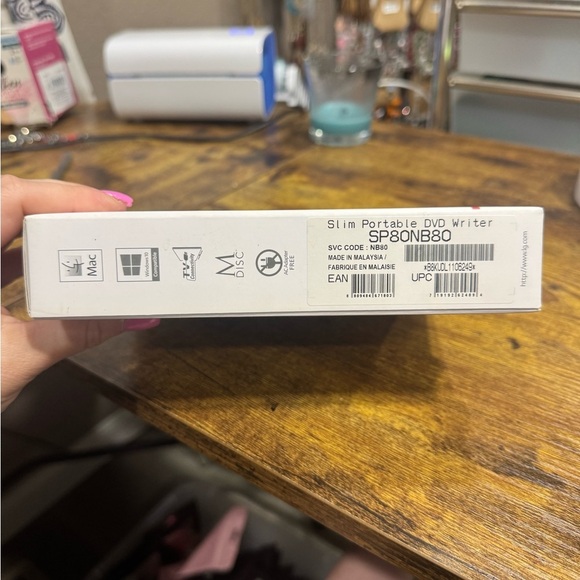 LG SP80NB80 8X External DVD Writer DVD RW DL USB 2.0 Ultra Slim Portable - Picture 8 of 8